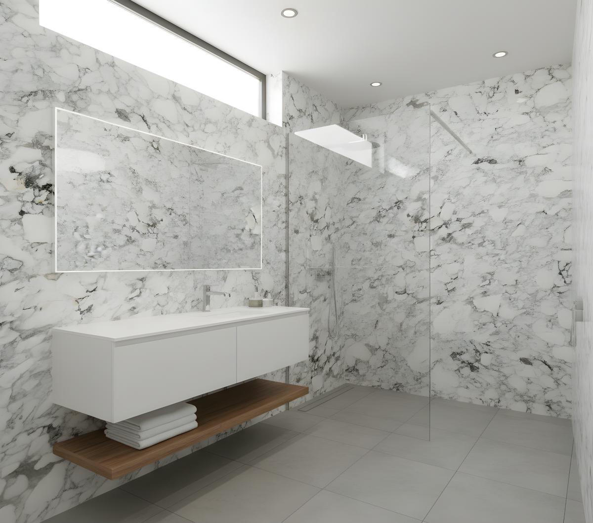 Arabescato Fire – płomienne użylenie w szlachetnej bieli